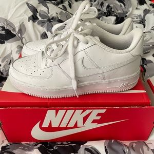 White Air Force ones